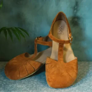 Barest barefoot shoes, first model, terracota
